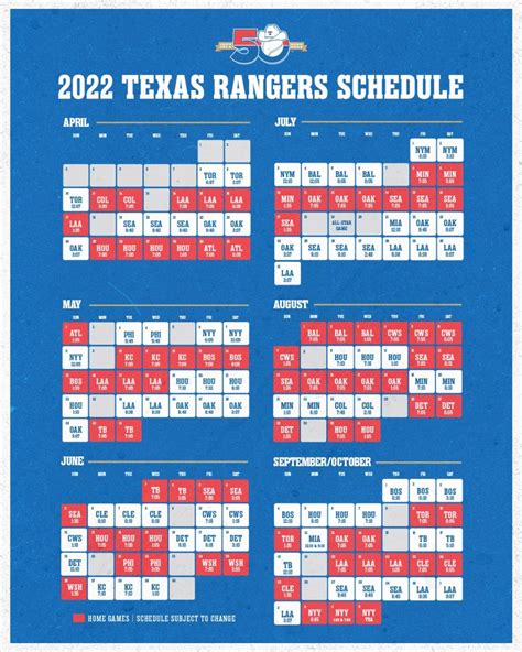 texas rangers schedule today